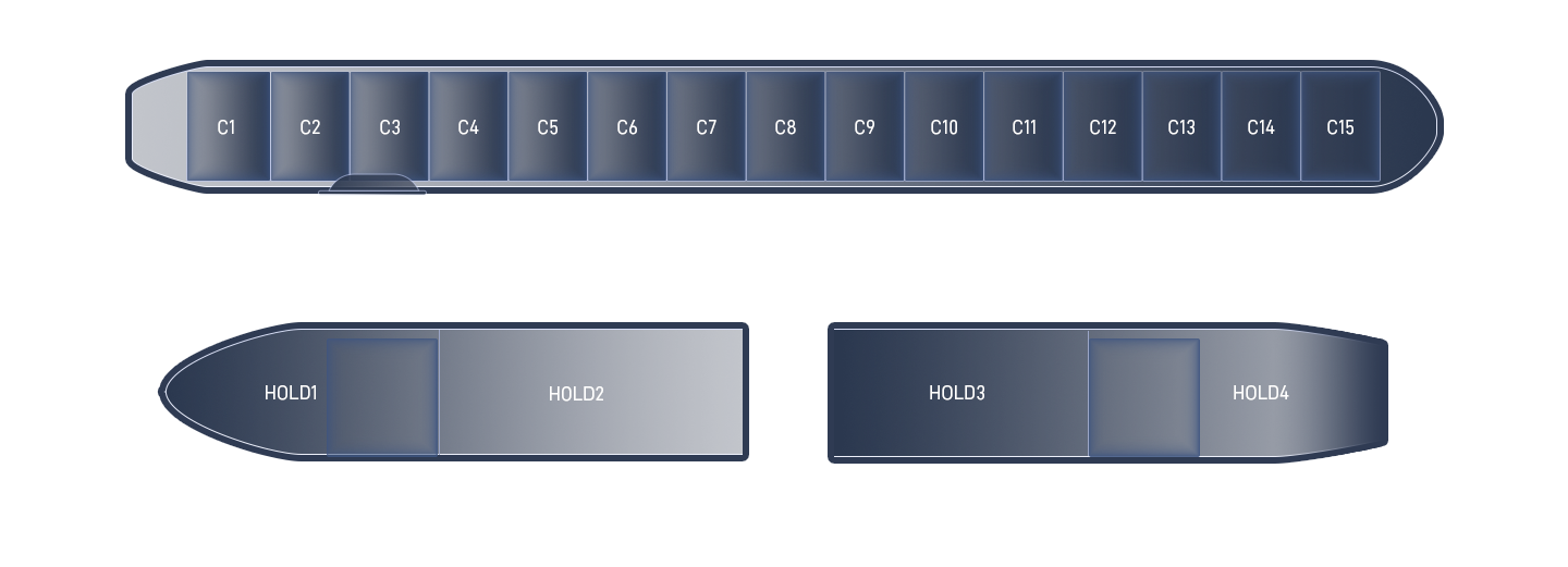 757-200机舱布局图