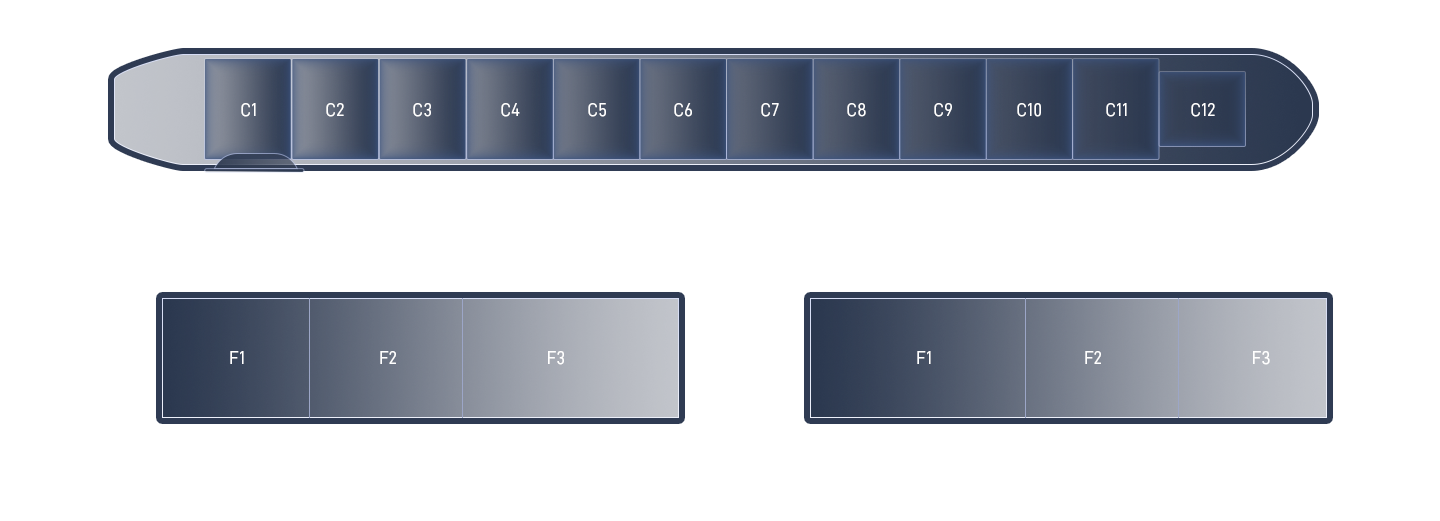 737-800机舱布局图
